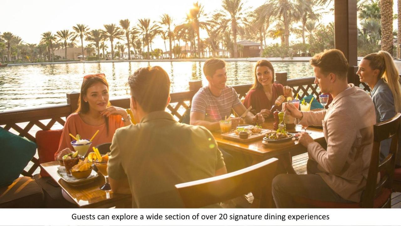 Jumeirah Mina Al Salam Dubai Luaran gambar Signature dining experiences