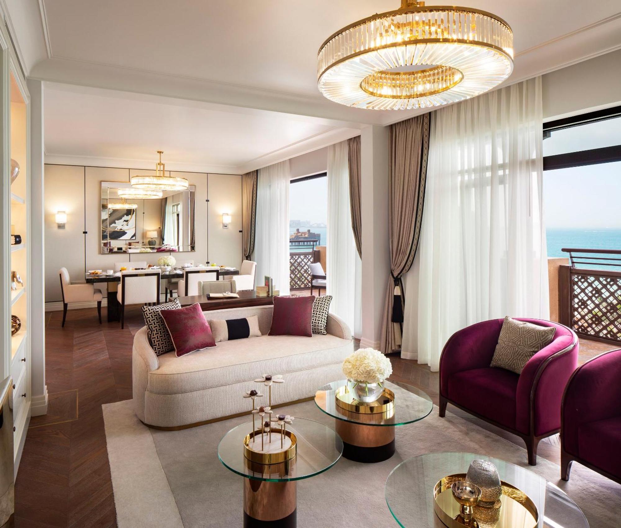 Jumeirah Mina Al Salam Dubai Luaran gambar A suite at the Four Seasons Hotel